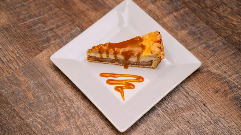 Pizzanini menu Apple caramel cheese cake