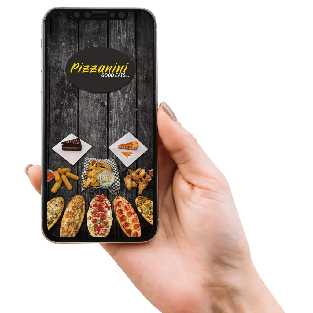 pizzanini app to order pizza online in brampton